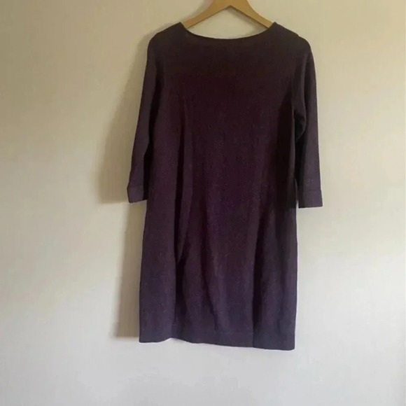 J. Jill Silk Blend Knit Sweater Dress - Picture 10 of 14